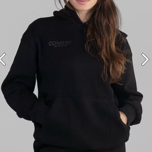 BNWT Comfrt coordinate hoodie black - adult medium